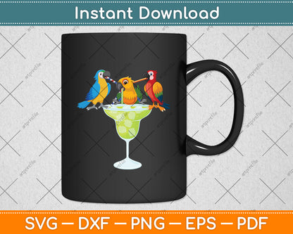 Parrot Pet Bird Parrot Lovers Svg Digital Cutting File