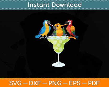 Parrot Pet Bird Parrot Lovers Svg Digital Cutting File