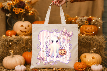 Pastel Glitter Ghost PNG