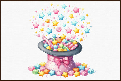 Pastel Halloween PNG Bundle Cute Spooky Clipart
