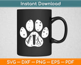 Paw Dog Groomer Pet Grooming Pet Dog Lover Svg Digital Cutting File