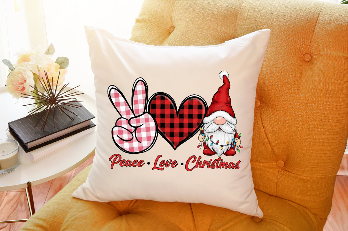 Peace Love Christmas PNG