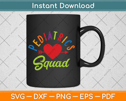 Pediatric Frontline Essential Worker Healthcare Nurse Svg Digital Cutting File