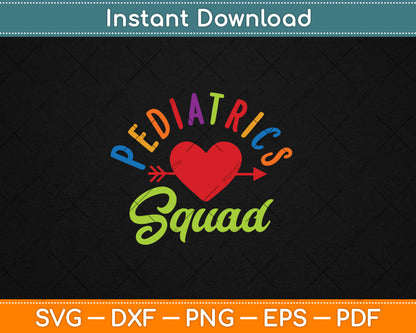 Pediatric Frontline Essential Worker Healthcare Nurse Svg Digital Cutting File
