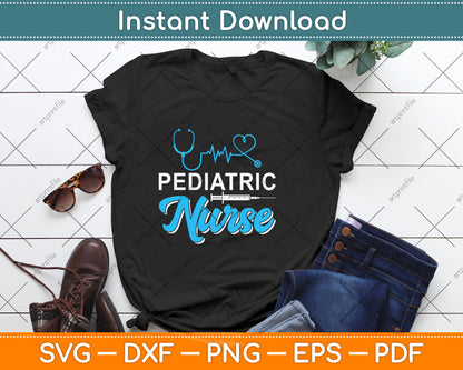 Pediatric Nurse Lovers Svg Png Dxf Digital Cutting File