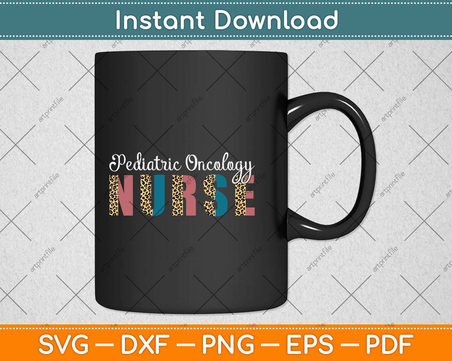 Pediatric Oncology Nurse Svg Png Dxf Digital Cutting File