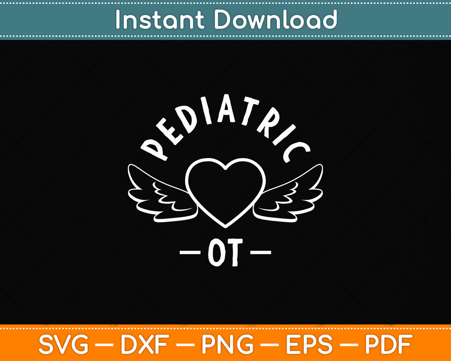 Pediatric PT Physical Therapy Office Staff Appreciation Day Svg Digital Cutting File