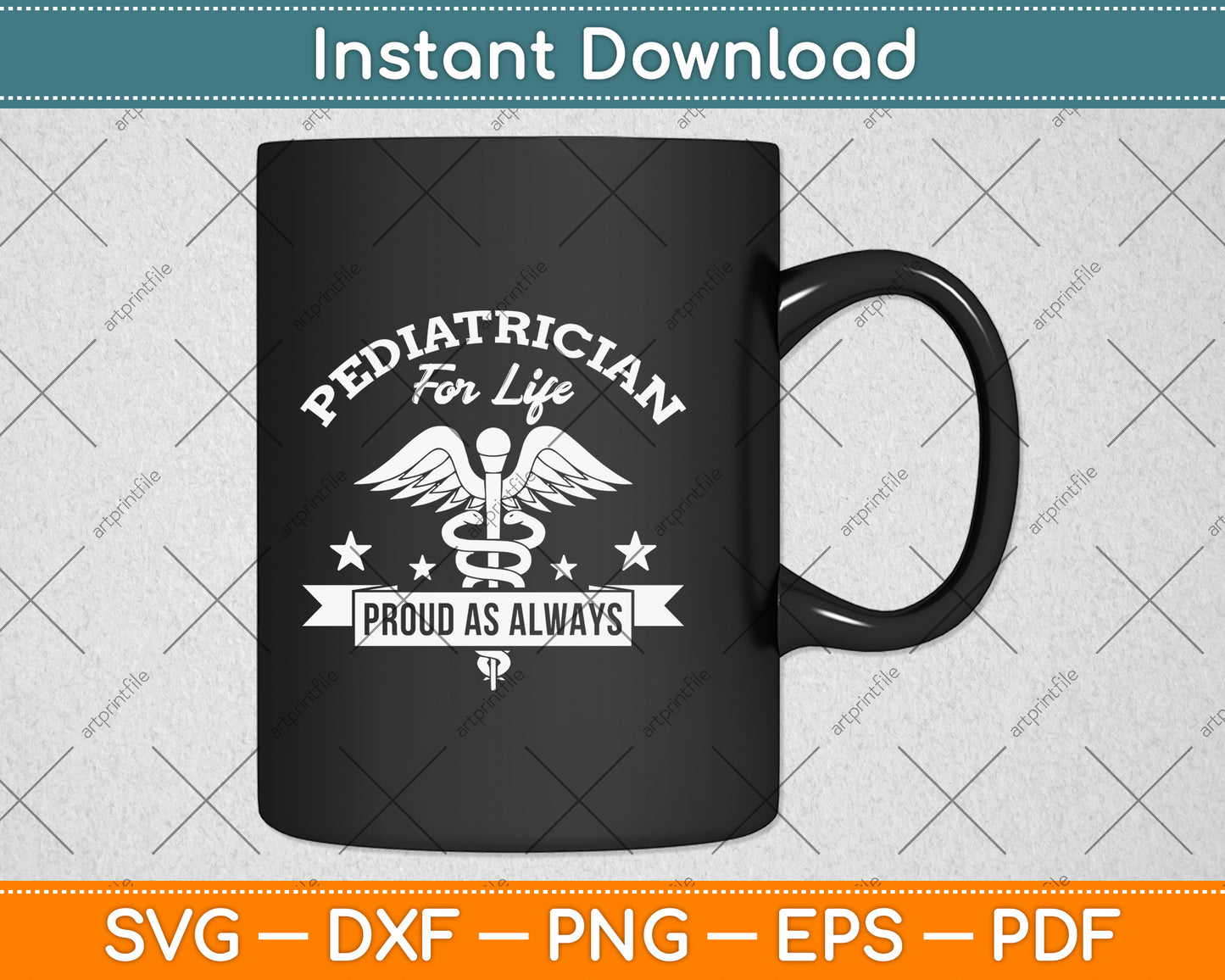 Pediatrician For Life Proud As Always Svg Png Dxf Digital Cutting File