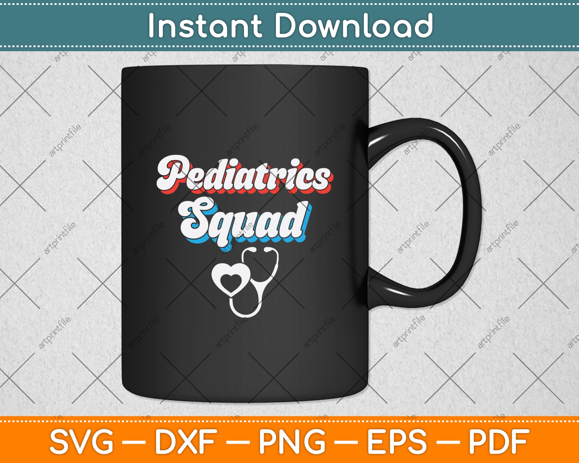 Pediatrics Squad Svg Png Dxf Digital Cutting File
