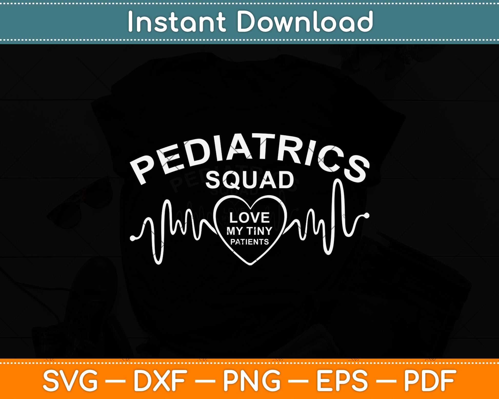 Pediatrics Squad Svg Png Dxf Digital Cutting File