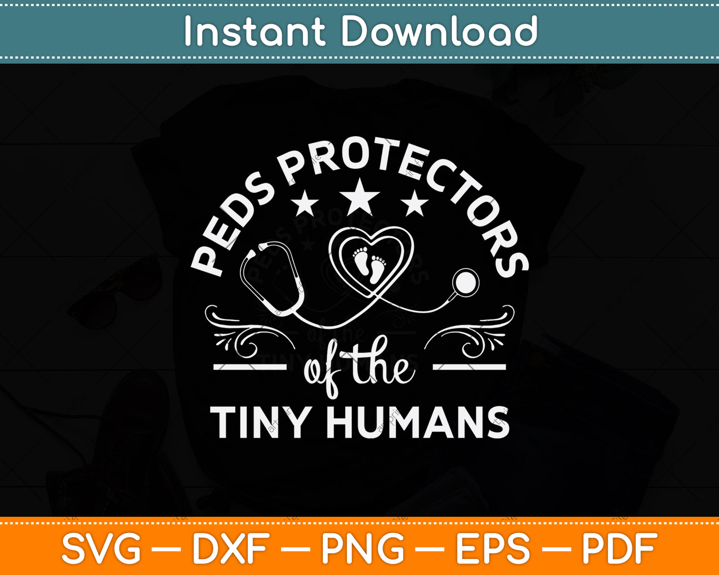 Peds Protectors Of The Tiny Humans Svg Png Dxf Digital Cutting File