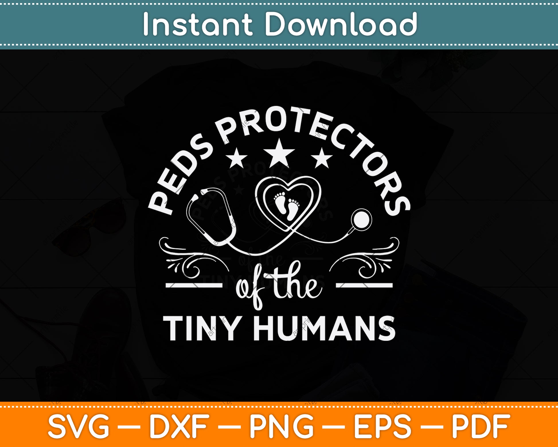 Peds Protectors Of The Tiny Humans Svg Png Dxf Digital Cutting File