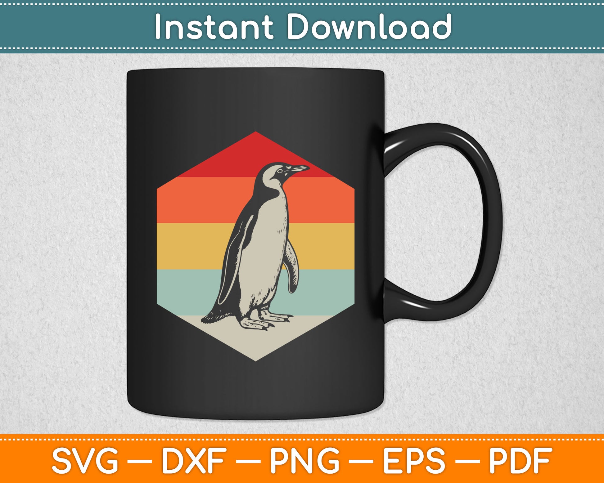 Penguin Animal Zookeeper Svg Digital Cutting File