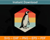 Penguin Animal Zookeeper Svg Digital Cutting File