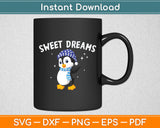 Penguin Dreams Svg Digital Cutting File