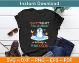 Penguin Wait What I Have An Attitude Really For Penguin Svg Digital Cutting File