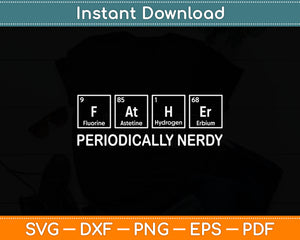 Sarcasm Periodic Table Element Weird Science Joke Svg Digital Cutting File