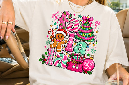 Christmas Is Pastel Coquette Christmas Tree PNG Cute Holiday Sublimation Design