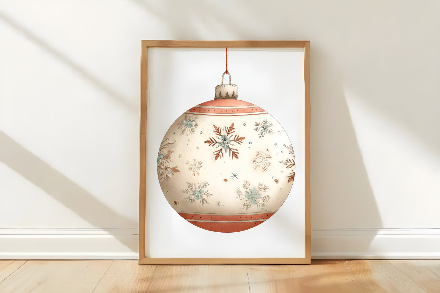 Pink Christmas Watercolor Clipart PNG Bundle | Elegant Pastel Holiday Clipart | Coquette Christmas PNG