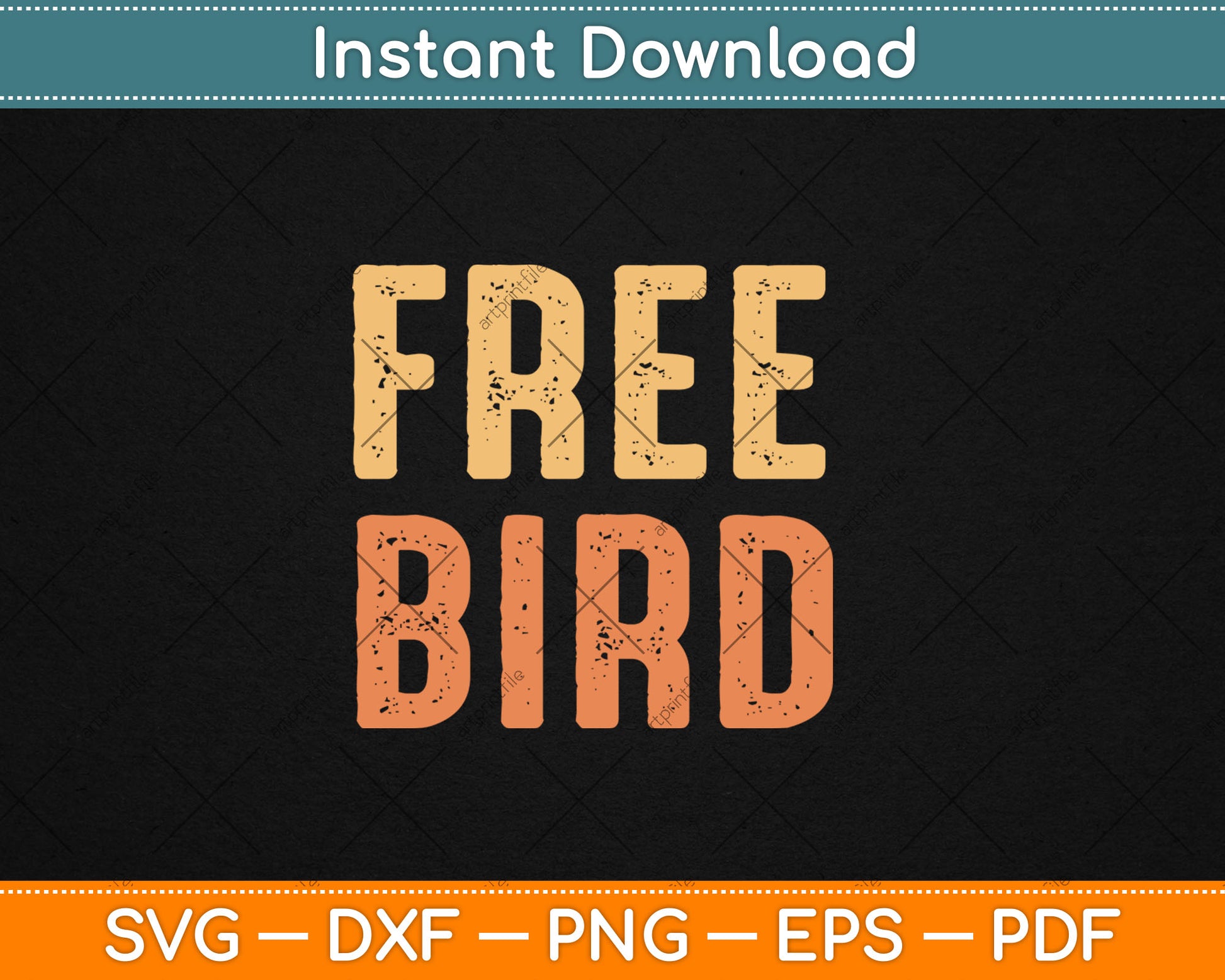 PopSocket Free Bird By Ronnie Van Zant & A Collins Svg Digital Cutting File