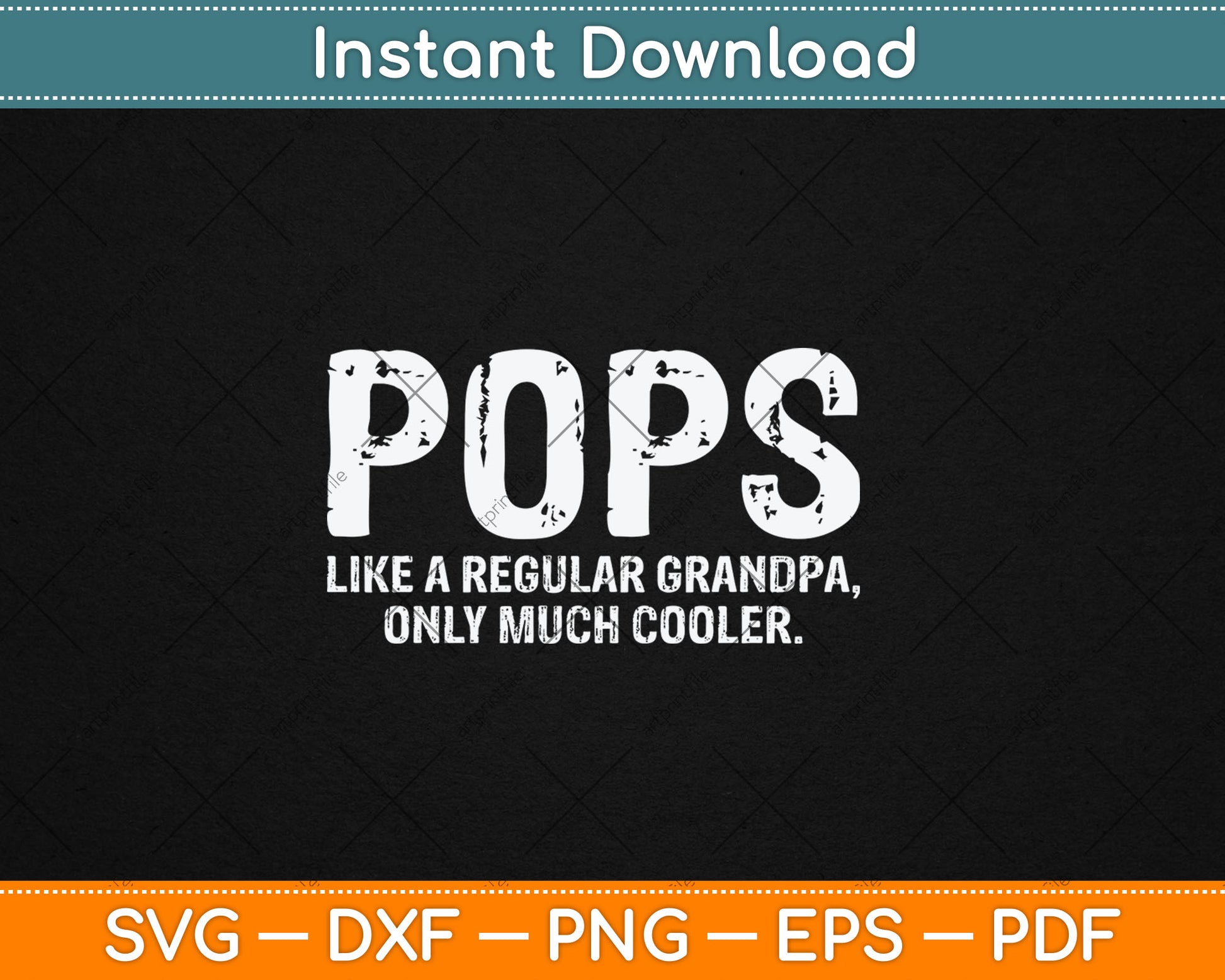 Pops Definition Funny Grandpa Fathers Day Svg Digital Cutting File