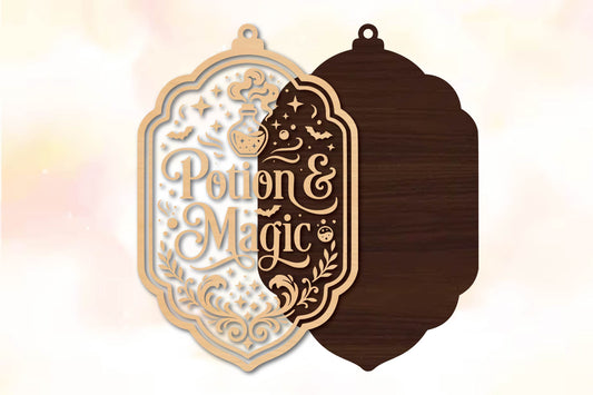 Potion & Magic Halloween Laser Cut SVG