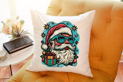 Preppy Christmas Brushstroke Santa PNG