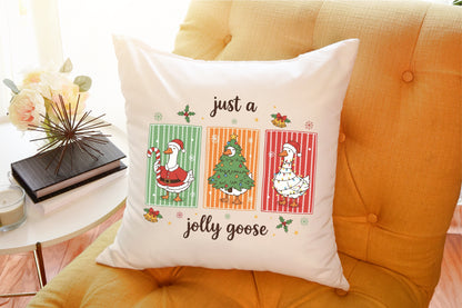 Preppy Christmas Goose PNG