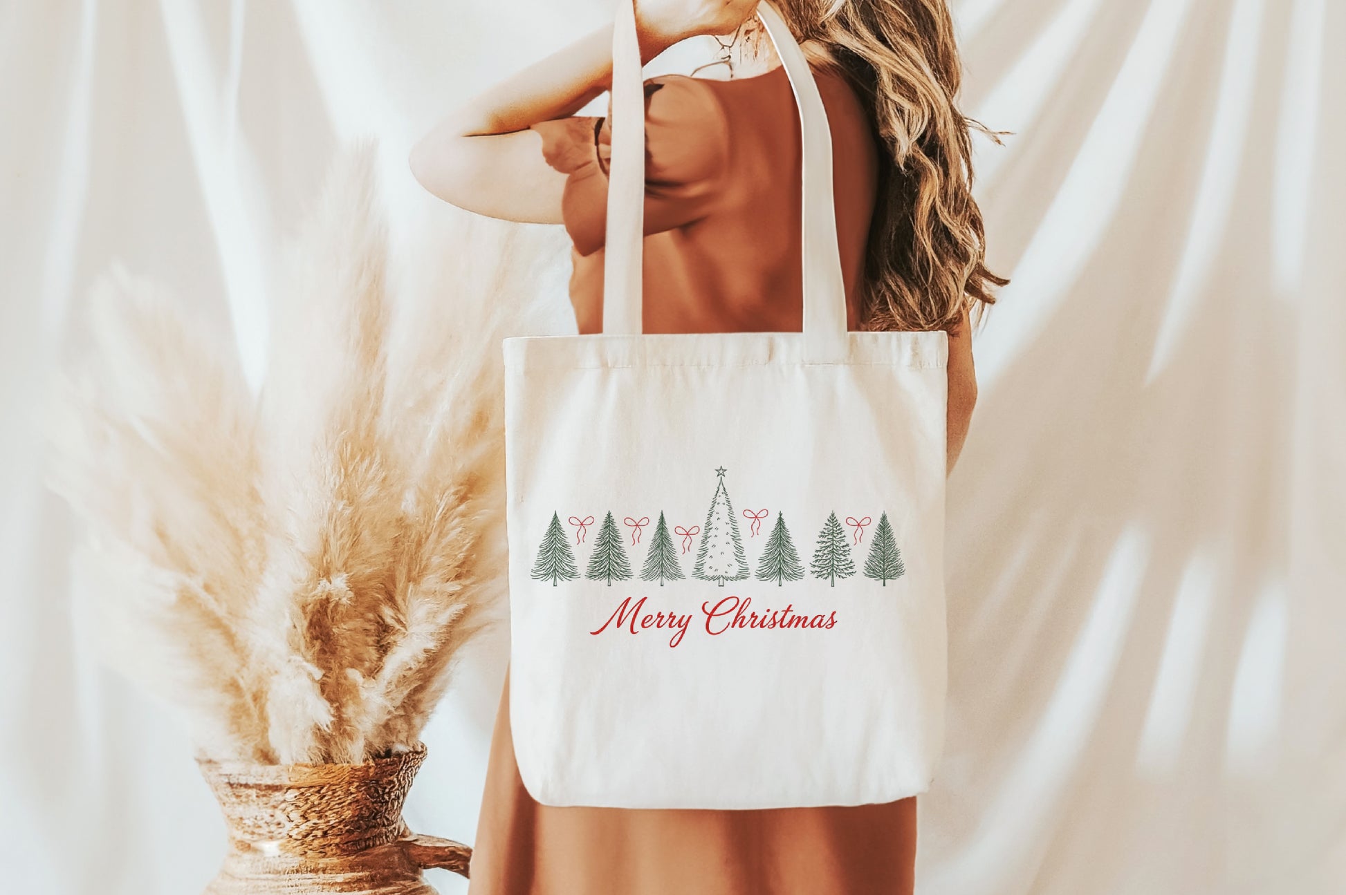 Preppy Christmas Tree PNG Merry Christmas Elegant Holiday Sublimation