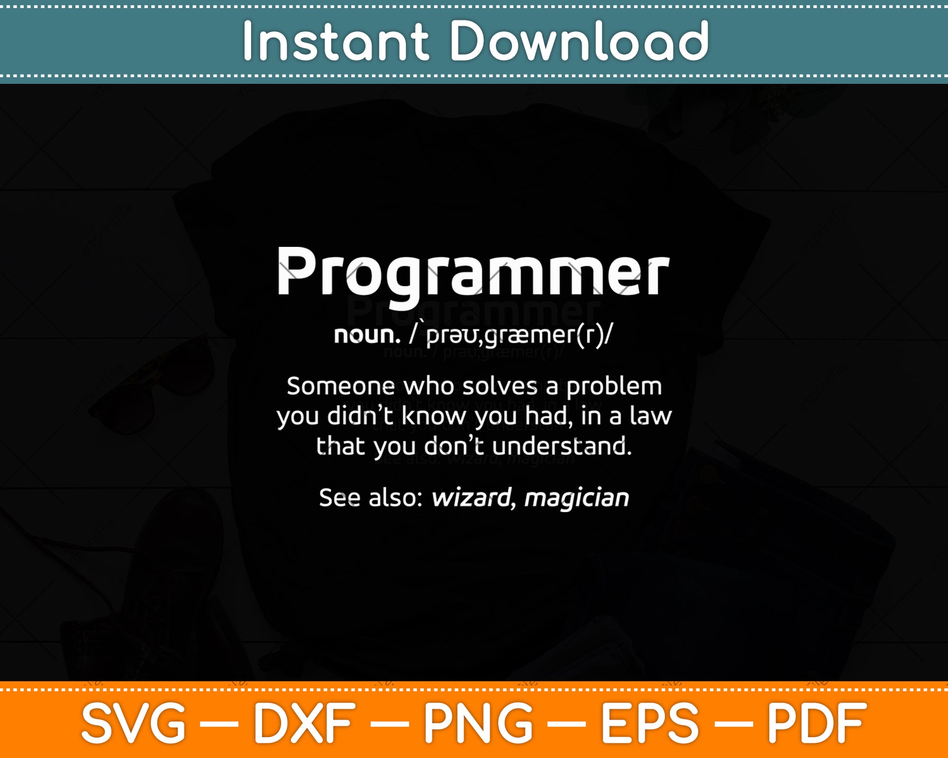 Programmer Meaning Definition - Computer Science & Coding Svg Cut File ...