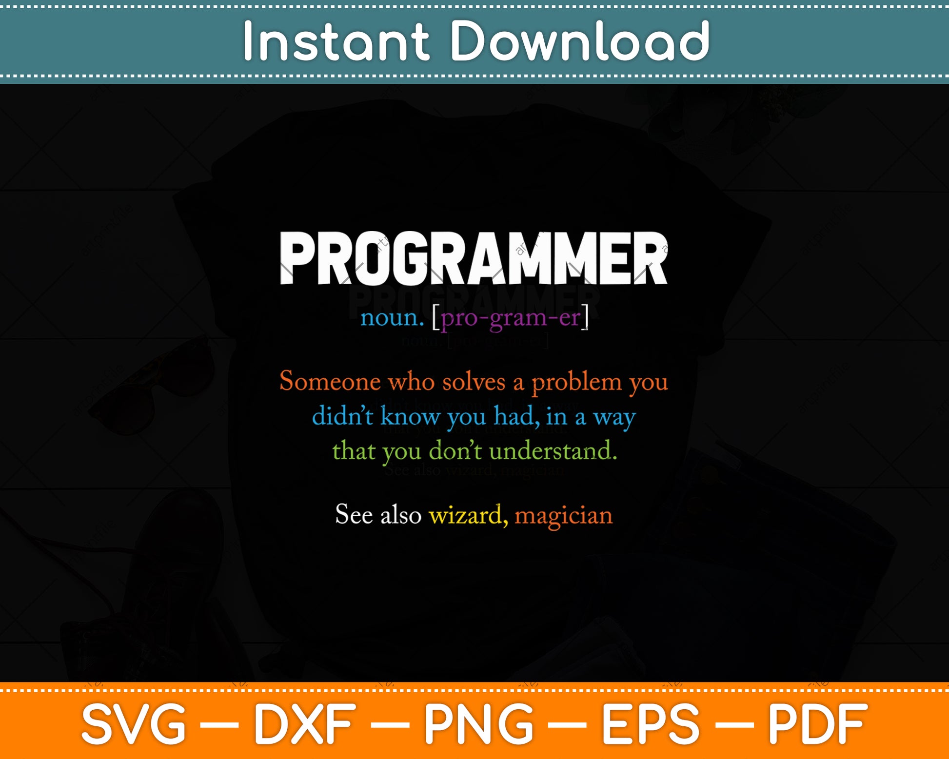 Programming Computer Definition Geek Programmer Funny Svg Digital Cutting File