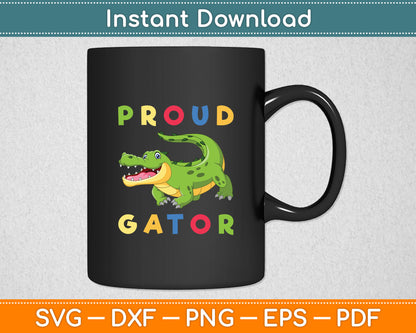 Proud Gator Svg Digital Cutting File