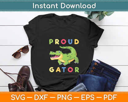 Proud Gator Svg Digital Cutting File