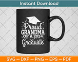 Graduation Senior 2025 Proud Grandma Of A 2025 Graduate Svg Digital Cutting File