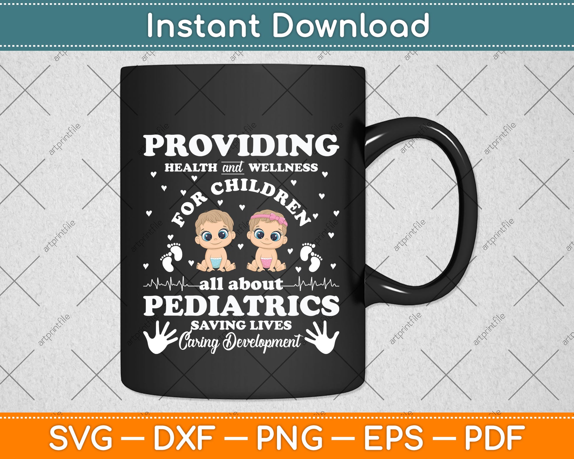 Providing Health Wellness Children Pediatrics Doctor Funny Svg Design Cutting File