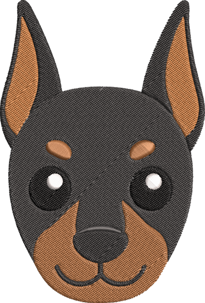 Dog Breed Machine Embroidery Design – Cute Dog Breed Embroidery Pattern, Pet Dog Machine Embroidery Design