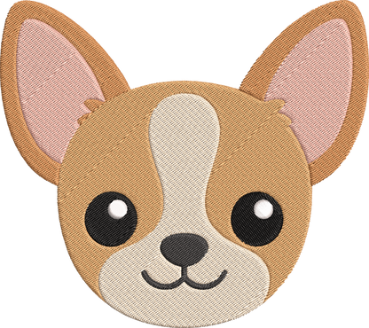Dog Breed Machine Embroidery Design – Cute Dog Breed Embroidery Pattern, Pet Dog Machine Embroidery Design