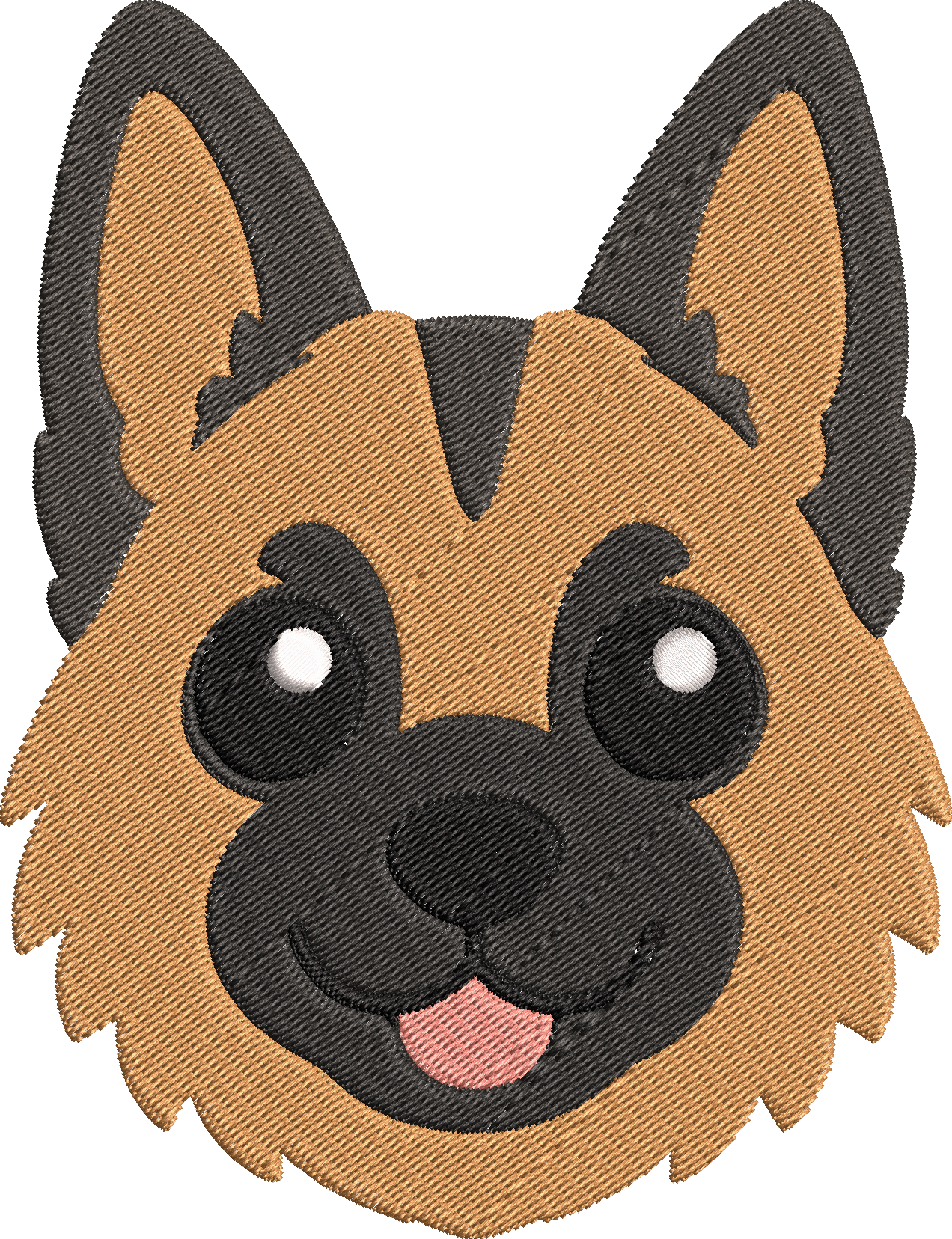 Dog Breed Machine Embroidery Design – Cute Dog Breed Embroidery Pattern, Pet Dog Machine Embroidery Design