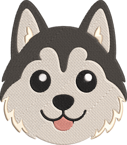 Dog Breed Machine Embroidery Design – Cute Dog Breed Embroidery Pattern, Pet Dog Machine Embroidery Design