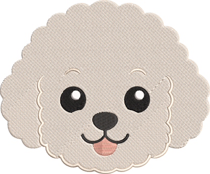 Dog Breed Machine Embroidery Design – Cute Dog Breed Embroidery Pattern, Pet Dog Machine Embroidery Design