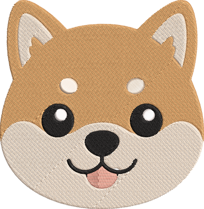Dog Breed Machine Embroidery Design – Cute Dog Breed Embroidery Pattern, Pet Dog Machine Embroidery Design