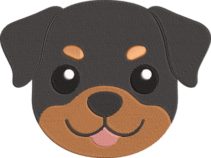 Dog Breed Machine Embroidery Design – Cute Dog Breed Embroidery Pattern, Pet Dog Machine Embroidery Design