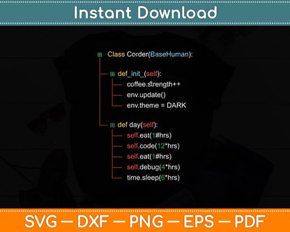 Python Coding Funny Gift For Programming Code Enthusiasts Svg Digital Cutting File