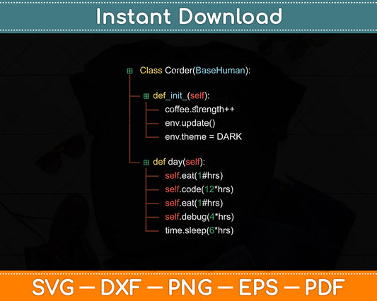 Python Coding Funny Gift For Programming Code Enthusiasts Svg Digital Cutting File