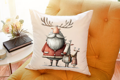 Quirky Christmas Santa Clipart PNG Bundle