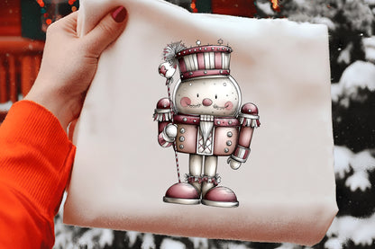 Quirky Nutcracker Christmas Clipart PNG Bundle | Cute Watercolor Holiday Nutcracker Clipart