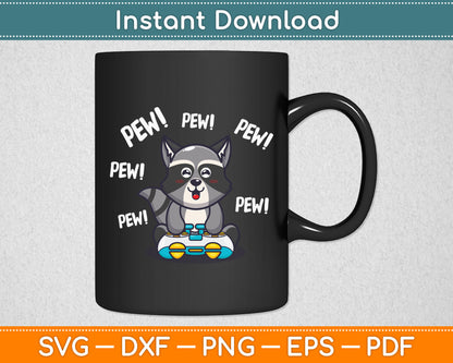 Raccoon Funny Svg Digital Cutting File