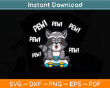 Raccoon Funny Svg Digital Cutting File