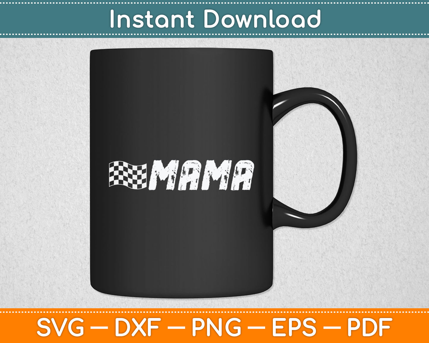 Racing Birthday Party Matching Family Race Car Pit Crew Mama Svg Digital Cutting File