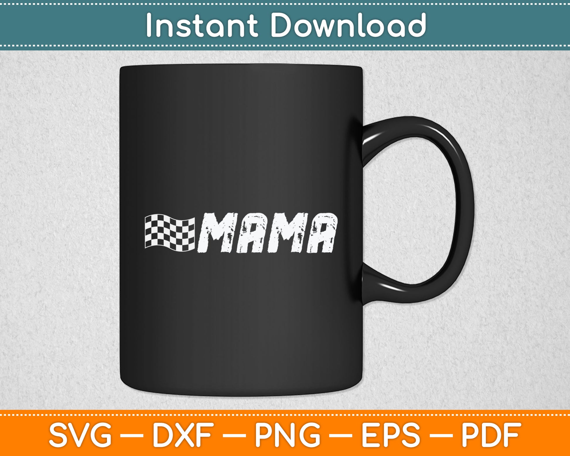 Racing Birthday Party Matching Family Race Car Pit Crew Mama Svg Digital Cutting File